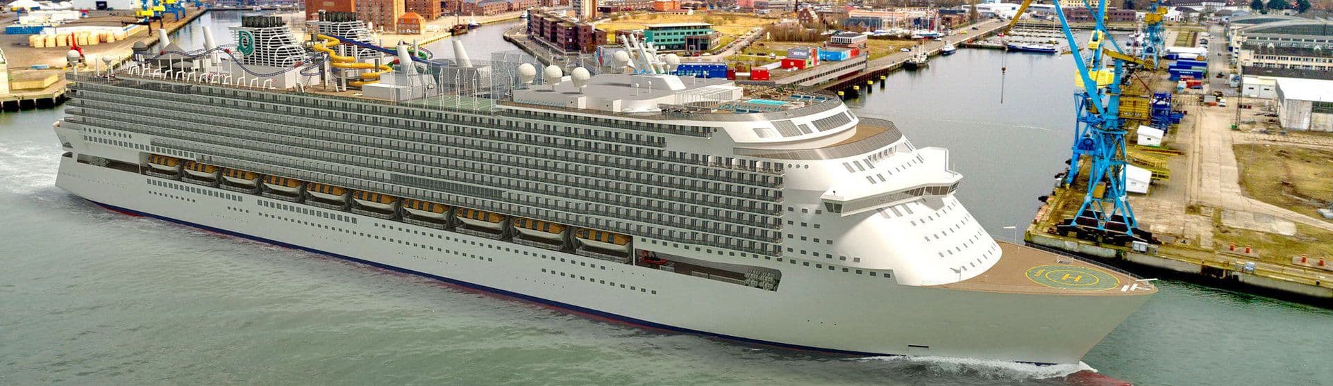 Disney Cruise Line приобретает недостроенный лайнер Global Dream