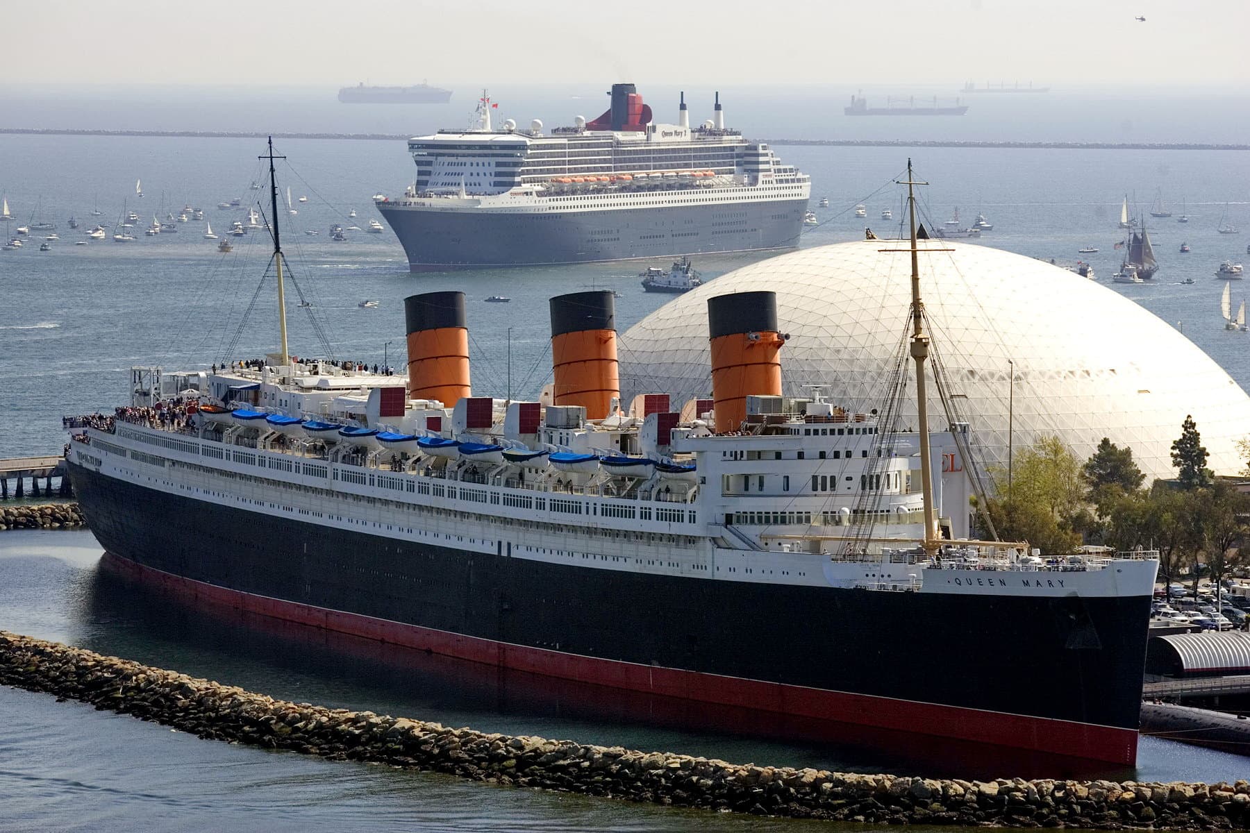 Two Queen Mary
